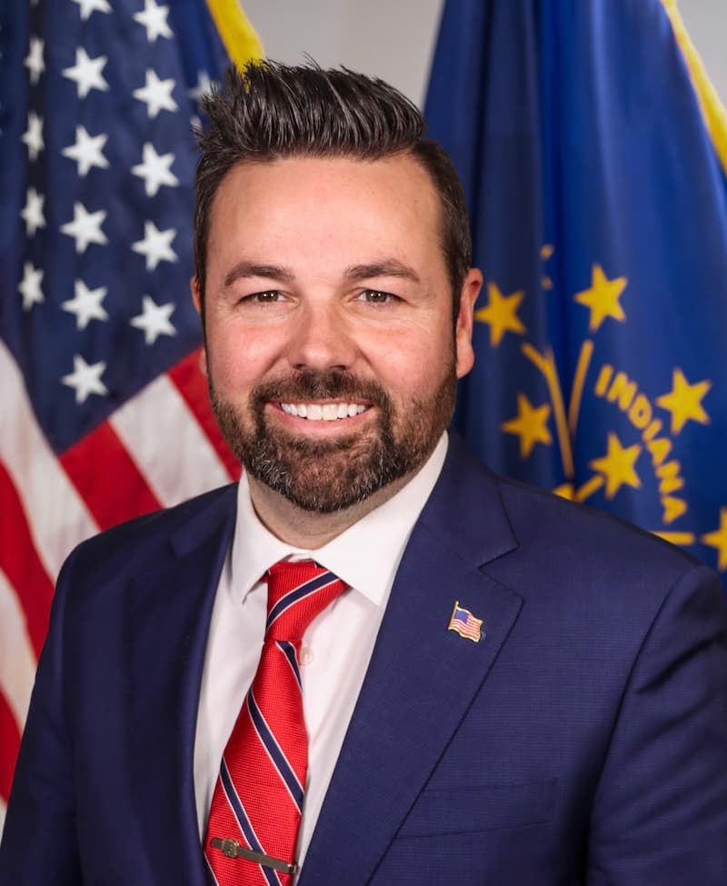 Indiana Lieutenant Governor Micah Beckwith
